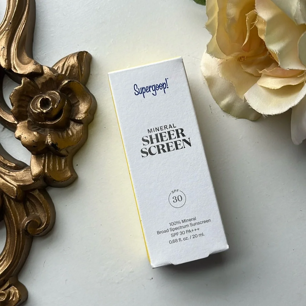 NEW Super Goop Mineral Sheer SPF 30 sun Screen .68 oz